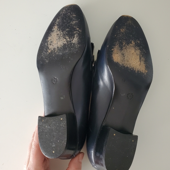 Celine Black and White Loafers - Picture 9 of 16